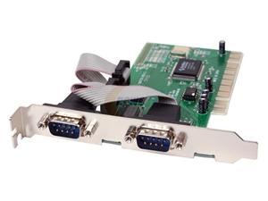 SYBA PCI to Serial 2-port host controller card Model SD-PCI-2S