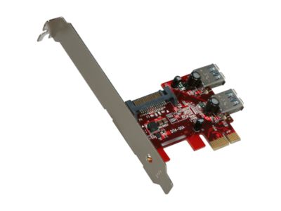 Koutech Dual Channel SuperSpeed USB 3.0 PCI Express Card (2x internal) Model IO-PEU232