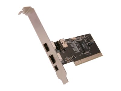 BYTECC Firewire 1394A 3+1 Ports PCI Card - VIA Chipset Model BT-FW310V