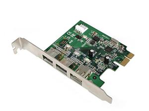 StarTech 3 Port 2b 1a PCI Express 1394 FireWire Adapter Card