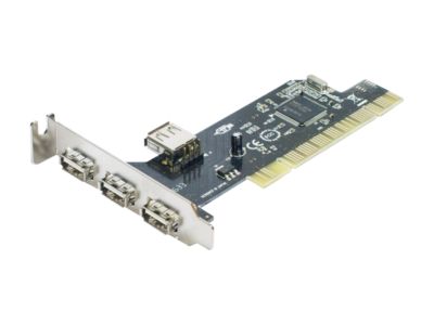 SYBA Lower Profile 4 Port USB 2.0 Card Model SD-LP-NEC4U