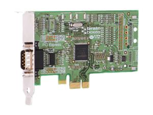 Brainboxes 1 Port RS232 Low Profile PCI Express Serial Card Model PX-235-001