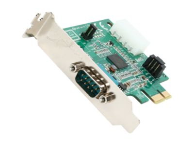 StarTech 1 Port Low Profile Native PCI Express Serial Card w/ 16950 Model PEX1S952LP