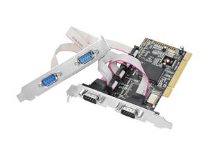 SIIG 4-Port RS232 Serial PCI with 16550 UART Model JJ-P04511-S1