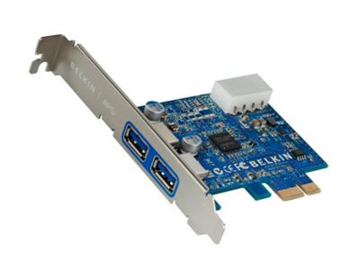 BELKIN 2-port PCI Express USB Adapter Model F4U023B