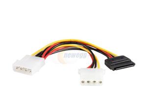 StarTech PYO1LP4SATA 6in LP4 to LP4 SATA Power Y Cable Adapter