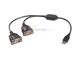 StarTech ICUSB232C2 USB to RS-232 2 Port Serial DB9 Adapter