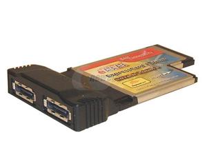 SYBA SD-PCBX-ESA2 PCMCIA SATA2 ExpressCard 2x e-SATA Host Controller
