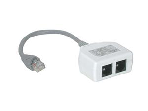 Cables To Go 37133 2-Port RJ45 Splitter/Combiner Cable