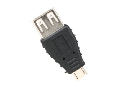 Kaybles AD-USB-AF-MICROBM USB A Female to Micro USB B Male Cable Adapter Black - OEM