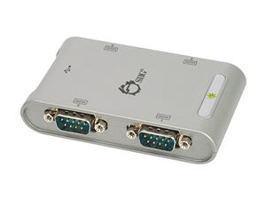 SIIG JU-SC0111-S1 4-Port USB to RS-232 Serial Adapter Hub
