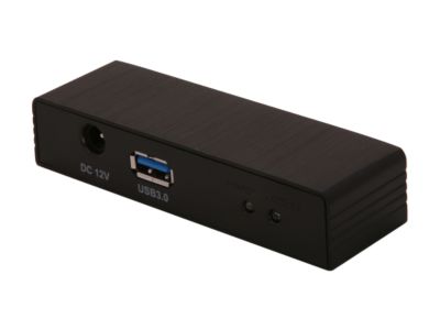 SYBA SY-ADA20120 USB 3.0 to SATA II HDD Adapter with Storage Case for 3.5" Hard Drive, Built-in H