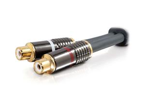 SonicWave One 3.5mm Stereo Male to Two RCA Stereo Female Audio Y-Cable