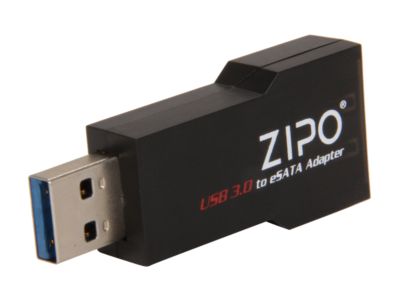 Mukii ZIO-Q050U3-BK USB3.0 to eSATA Dongle -Black