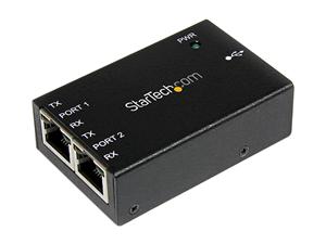 StarTech ICUSB2322RJ 2-Port Industrial USB to Serial RJ45 Adapter