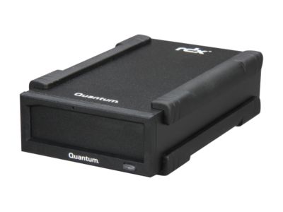 Quantum TR050-CTDB-S1BA Black External USB 2.0 Interface RDX RDX Cartridge Hard Drive with Docking Station