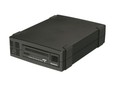 Quantum TC-L52BN-EZ Black 3TB Tabletop 6Gb/s SAS Interface LTO Ultrium 5 Half Height Tape Drive w/ SAS HBA Card
