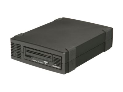 Quantum TC-L32BX-EY-B Black 800GB Tabletop Ultra 160 SCSI Interface LTO Ultrium 3 Tape Drive, Half Height, Model B, Tabletop Kit