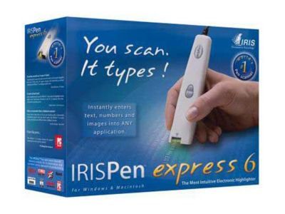 IRISPen Express 6 USB Interface Text Scanner