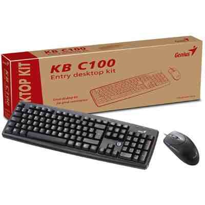 Combo Mouse+Tec KYE C100 PS2 Esp Ngr
