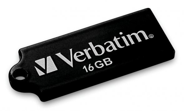 MEMORIA USB VERBATIM FLSH TUFF-N-TINY 16 GB NEGRA