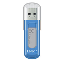 LEXAR USB2.0 8GB JumpDrive V10 AZUL