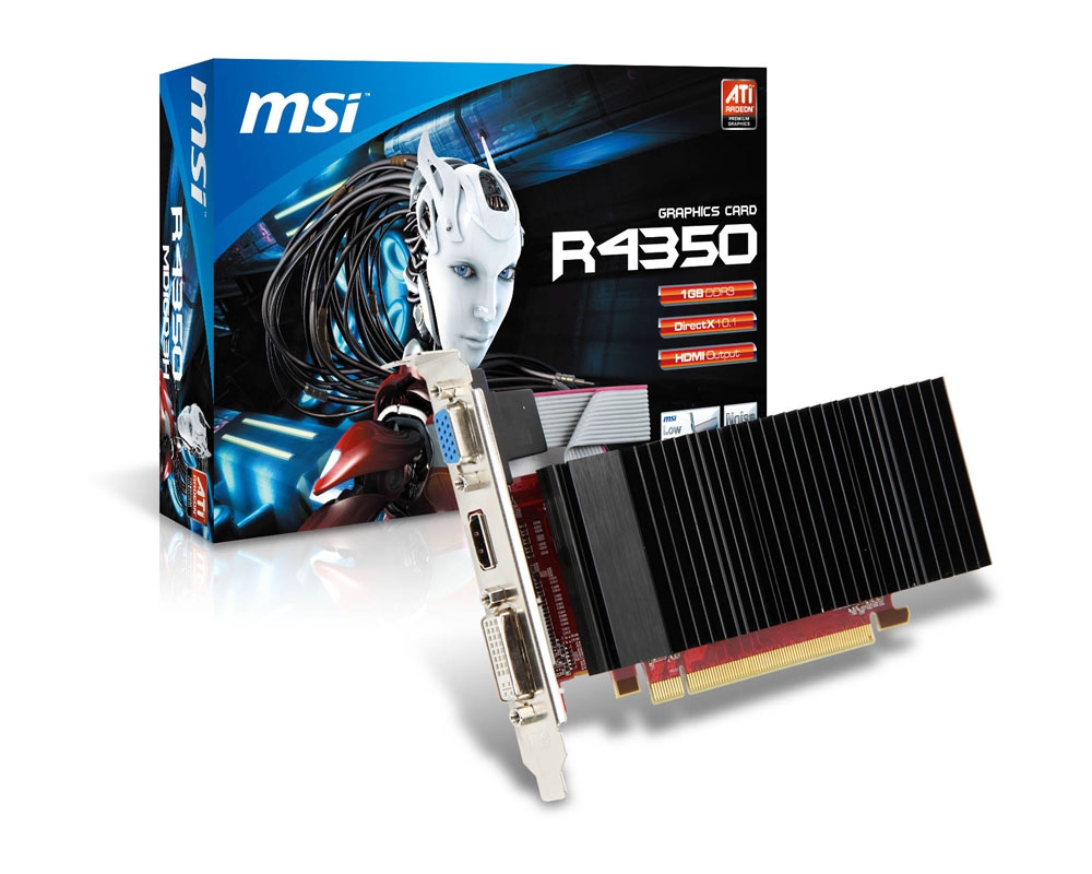 M MSI VCX R4350-MD1GD3H/LP 1GB