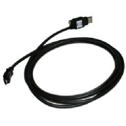 1 x USB Charging / Communication Cable, 79", Type A, Straight, Black 1550­900004G