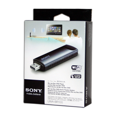 SONY UWA-BR100 WI-FI USB ADAPTADOR HDTV INTERNET