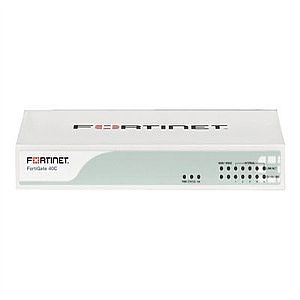 Fortinet FortiGate 40C - Security appliance - with 1 year FortiCare 24X7 Comprehensive Support + 1 year FortiGuard - 10Mb LAN, 100Mb LAN, Gigabit LAN