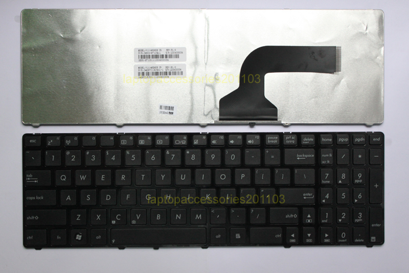 US Keyboard 04GNYI1KUS01-1 V111462AS3 for ASUS laptop series BLACK