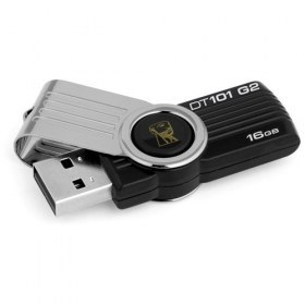 KINGSTON 16GB USB DATATRAVELER 101 G2 NEGRO