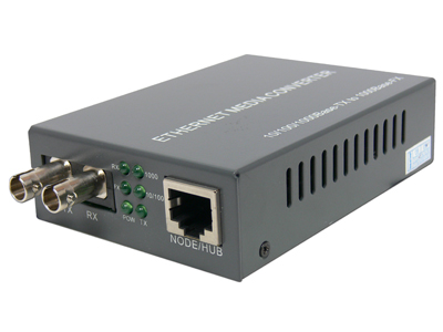 Convertidor de medios de fibra Gigabit Ethernet - UTP a 1000Base-LX - ST Multimodo, 550m, 1300 / 1310nm