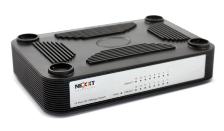 Nexxt 16 PORT 10/100 NWAY SWITCH - Conmutador - 16 x 10/100