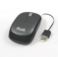 Klip Xtreme KMO-105 Slim retractable Mouse - Ratón - óptico