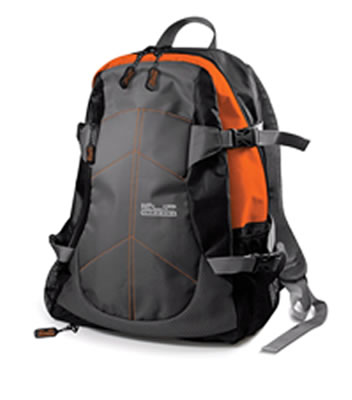 KlipX Notebook Backpack 15' Orange/Blk (KNB-415O)