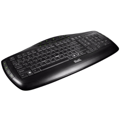 Klip Xtreme KKM-101E/S Multimedia Keyboard - Teclado - 104 teclas