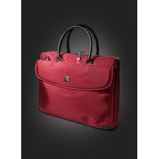 KlipX Shopie Handbag in Red / short black handle (KNB-430R)