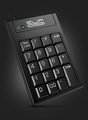 Klip Xtreme KNP-100 Abacus Numeric Keypad - Teclado numérico - USB