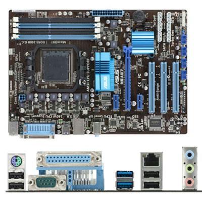 ASUS MB M5A87 AMD 880GB/SB850 AM3+ USB3.0 DDR3 PCI EXPRESS SATA 6GB/S ATX RETAIL