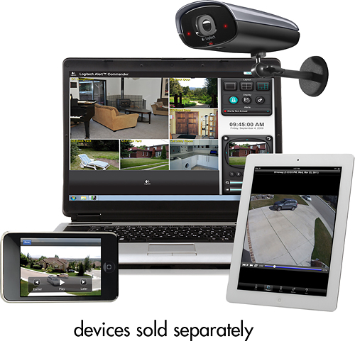 Logitech Alert™ - 750e Outdoor Master Security System with Night Vision
