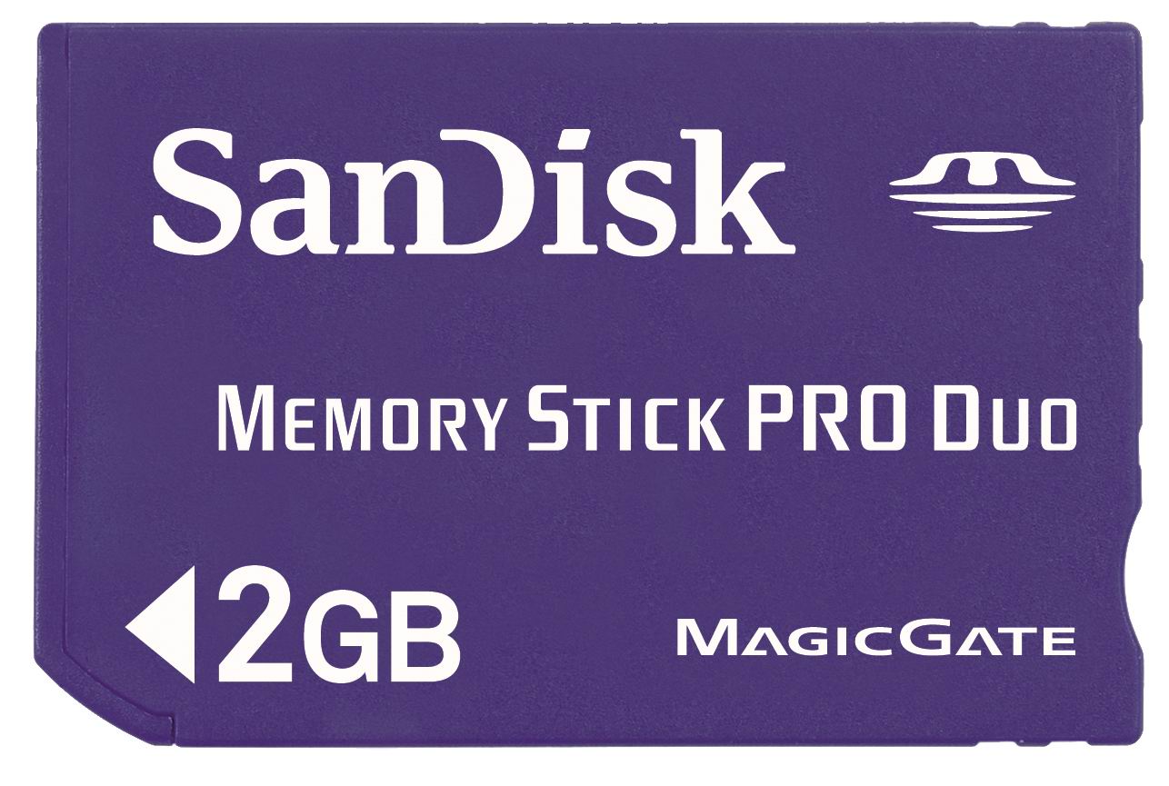 MEMORY STICK PRO DUO 2GB SANDISK