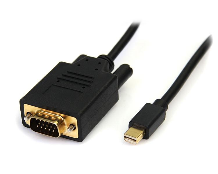 StarTech 6 pies de Mini DisplayPort a VGA Cable MDP2VGAMM6 de Mini DisplayPort a VGA Interface