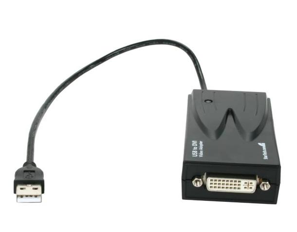 StarTech profesional externo USB DVI de doble o múltiple monitor de vídeo Adaptador de USB a DVI USB2DVIPRO interfaz