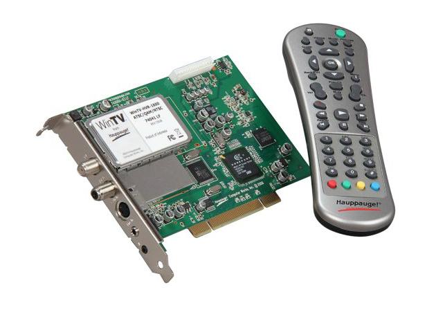 Hauppauge WinTV-HVR-1600 ATSC / ClearQAM / NTSC TV Tuner PCI w / Remote 1199 Interfaz PCI
