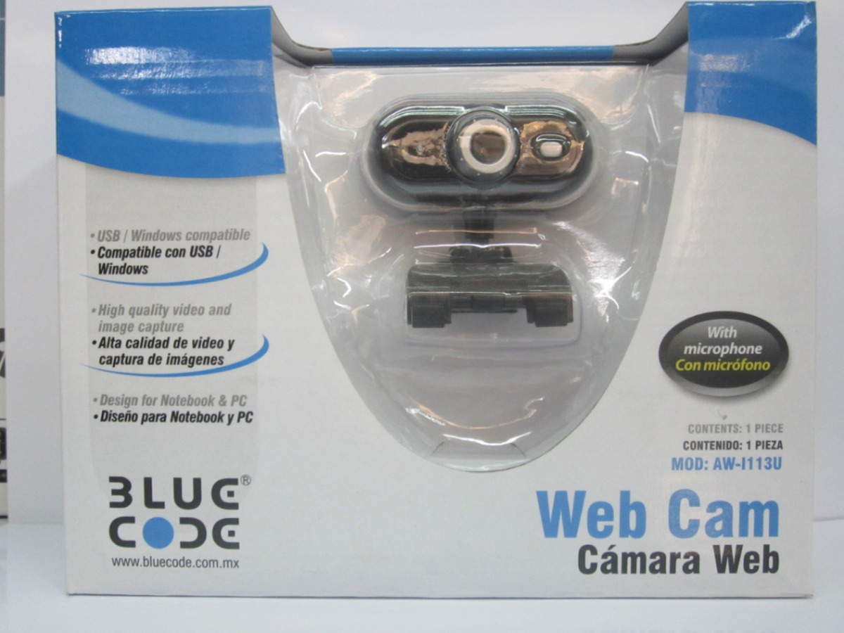 WEBCAM BLUE CODE AW-I113 MIC VGA