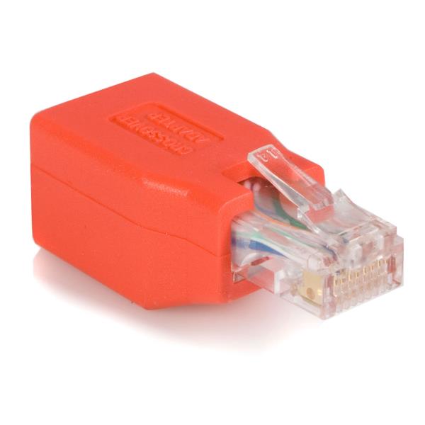 Adaptador de Cable de Red Ethernet Cat6 Directo Recto Straight a Cruzado Crossover UTP Patch RJ45