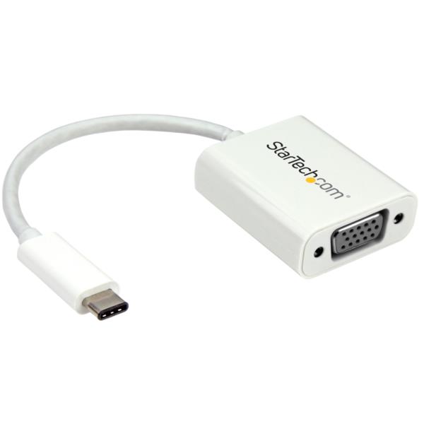 Adaptador USB-C a VGA - Blanco