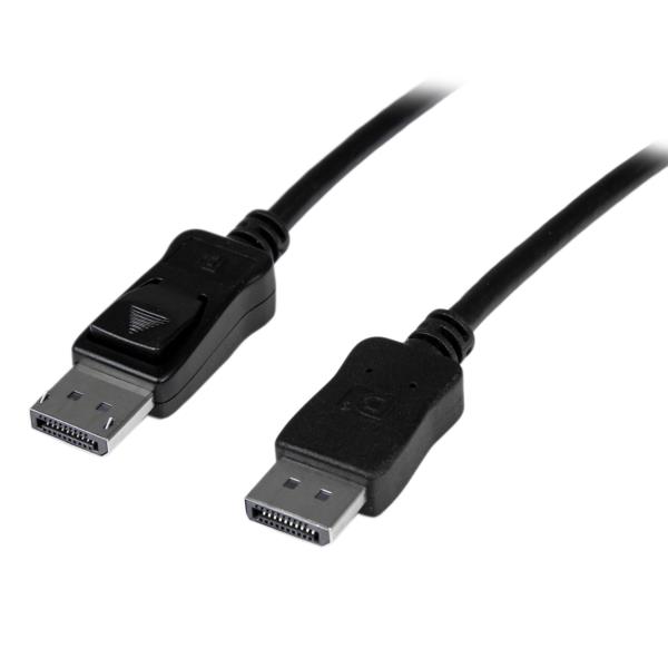 Cable de 15m de Extensión DisplayPort® Activo - 2x Macho DP - Extensor - Negro