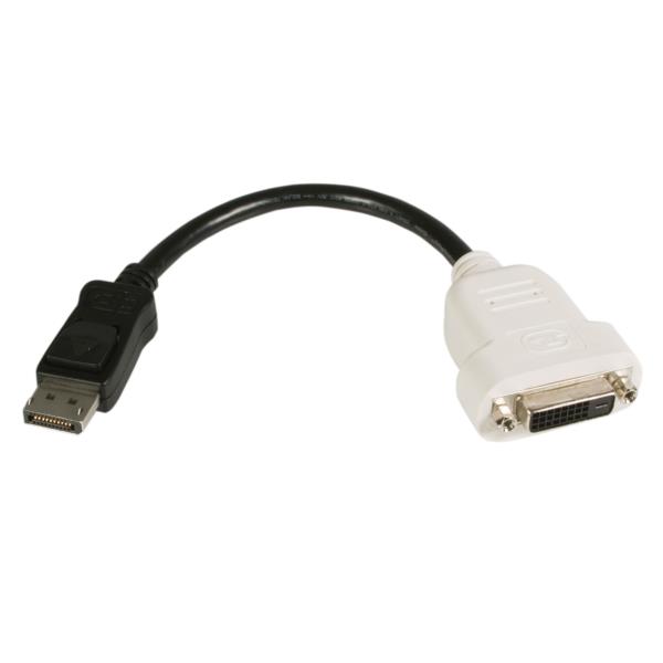 Adaptador de Video DisplayPort? a DVI - Convertidor DP - Hasta 1920x1200 - Pasivo